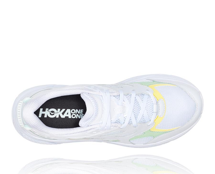 Hoka One One Running Shoes Mens White - Clifton L - 71869FUMI